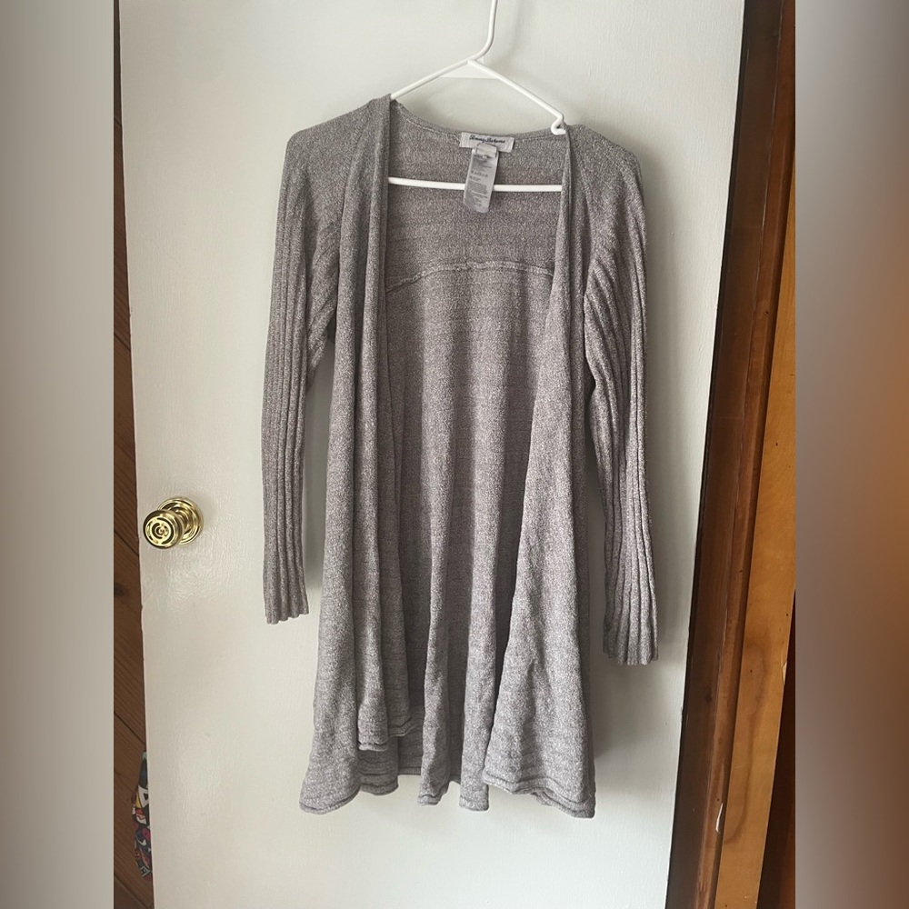 Tommy Bahama Light Gray Women's Cardigan